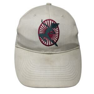 Route of The Hiawatha Baseball Cap Beige One Size Adjustable Embroidered Falcon